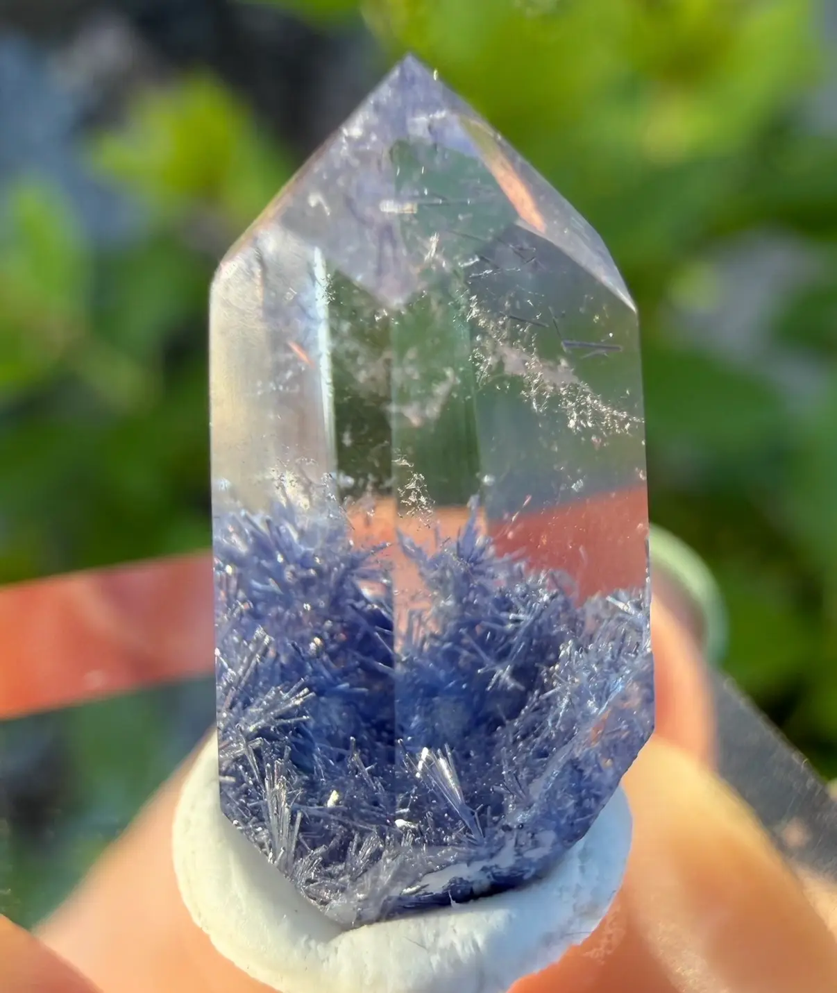 Dumortierite in Quartz fra Brasil - Bilde 3