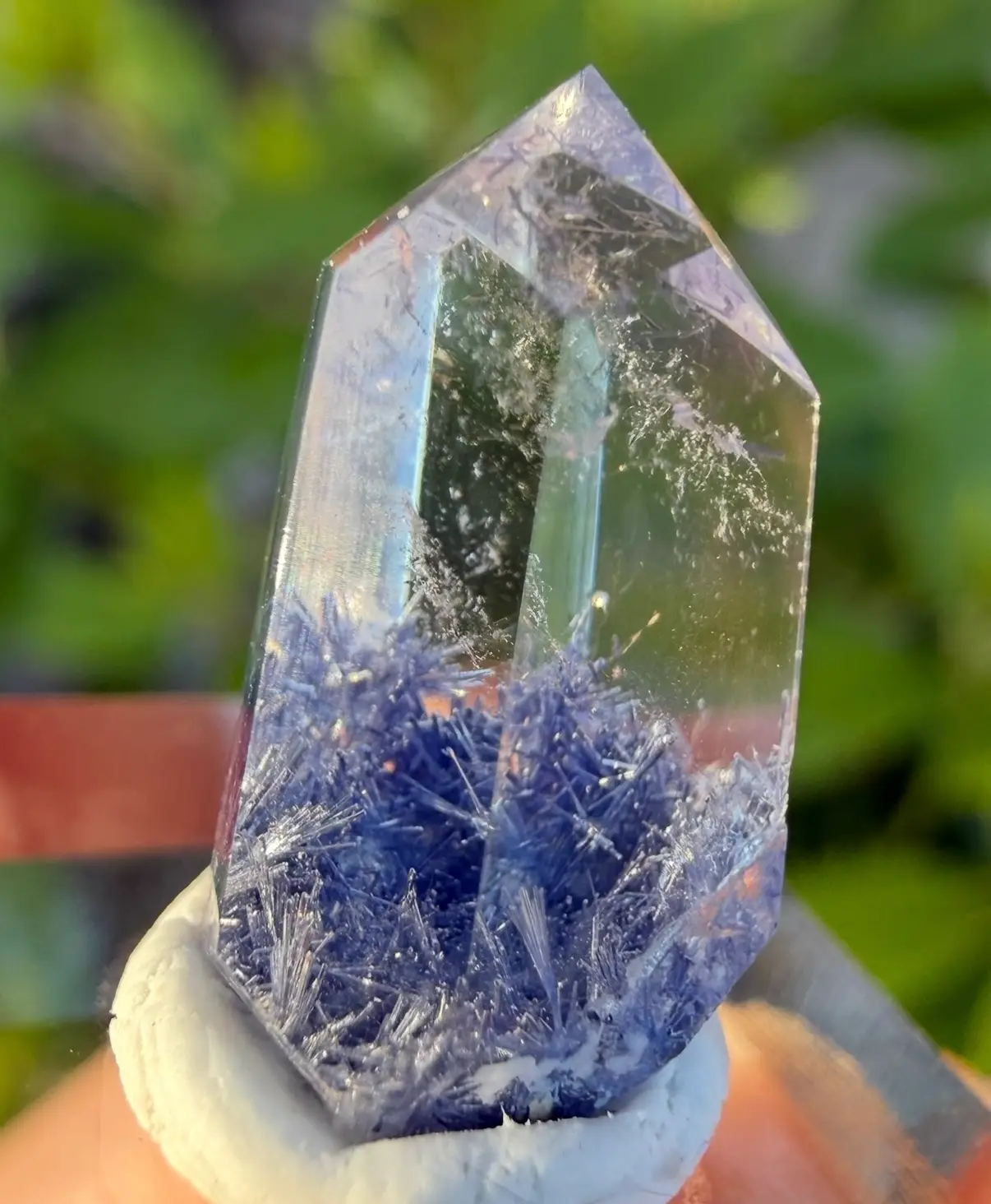 Dumortierite in Quartz fra Brasil - Bilde 2