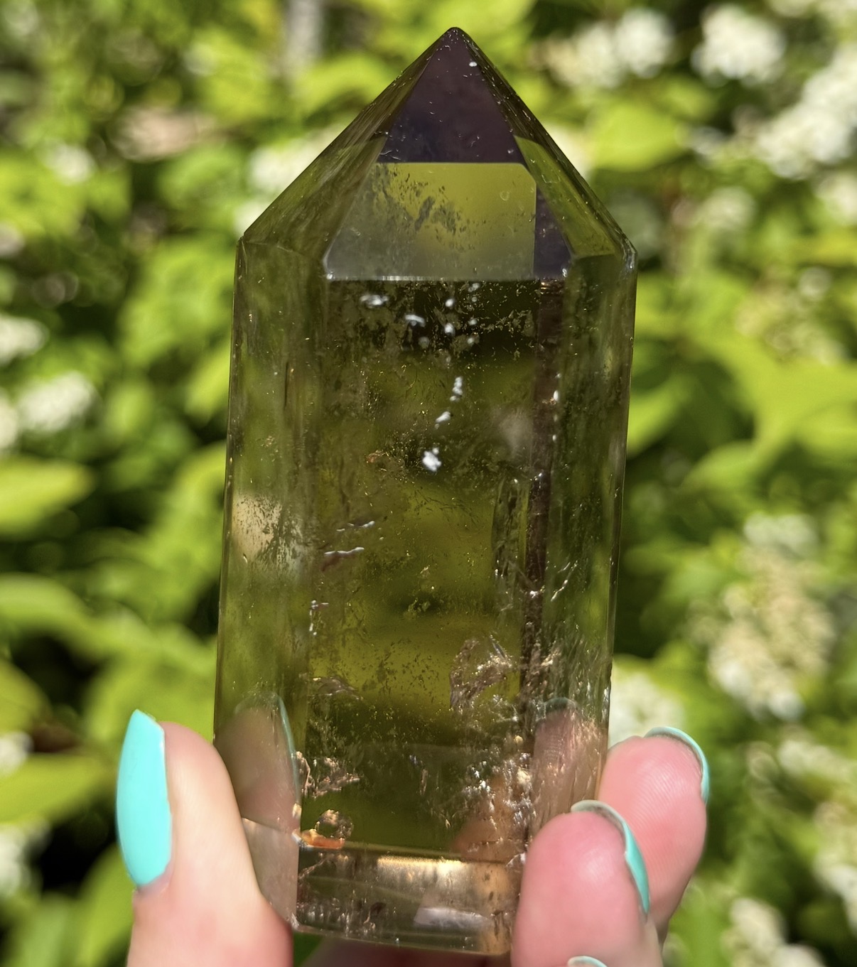 Smokeyquartz Tårn fra Brasil - Bilde 4