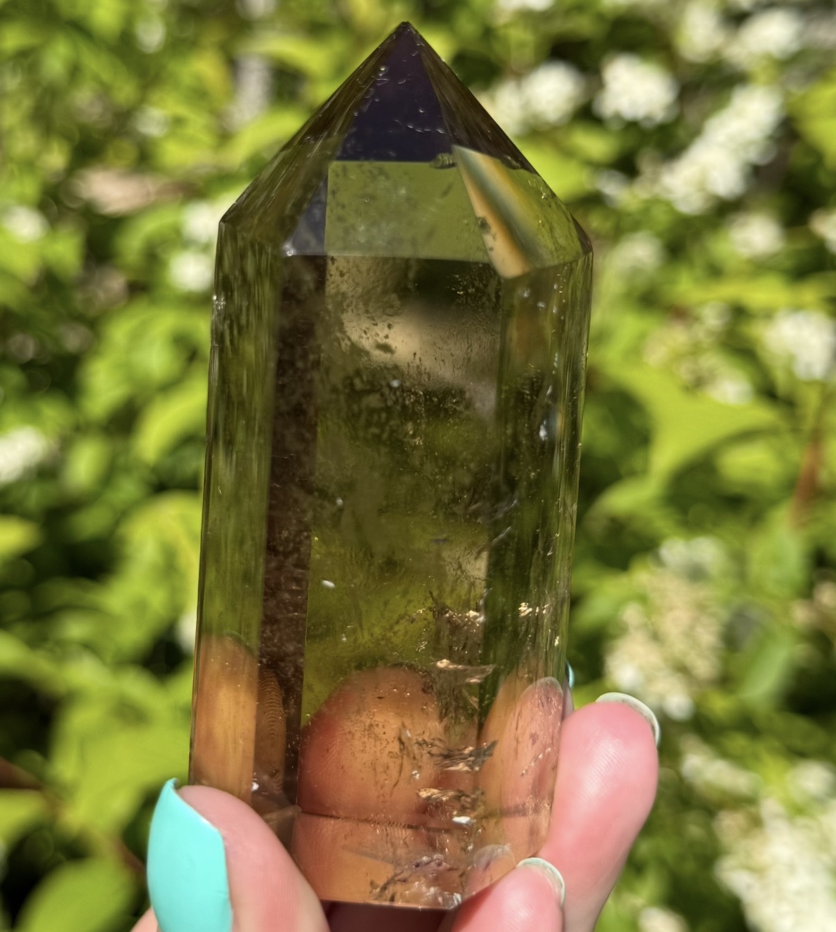 Smokeyquartz Tårn fra Brasil - Bilde 2