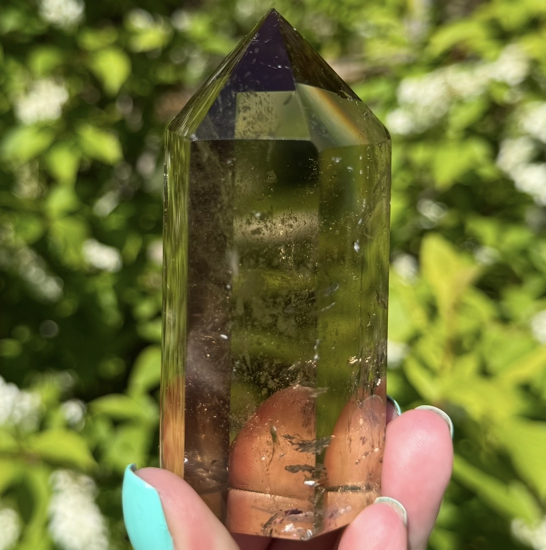 Smokeyquartz Tårn fra Brasil - Bilde 3