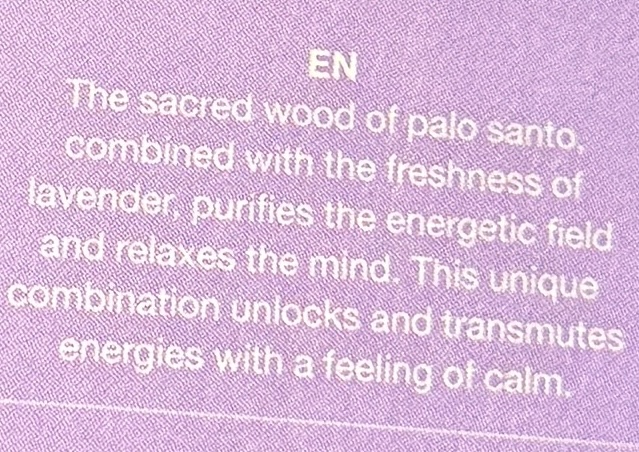 Sagrada Madre, Palo Santo & Lavender - Bilde 2