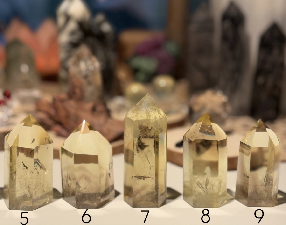 Smokey Citrine Tårn - Bilde 2