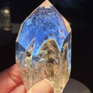 Blue Angel Feather Gardenquartz Tårn