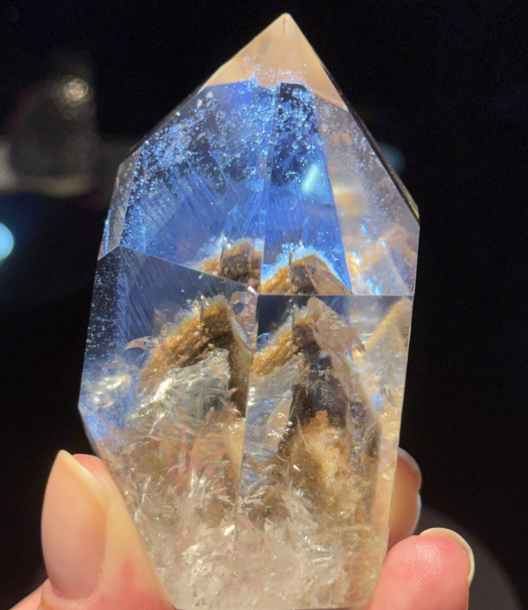 Blue Angel Feather Gardenquartz Tårn - Bilde 3