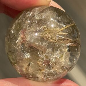 Quartz in Rutile Gardenquartz