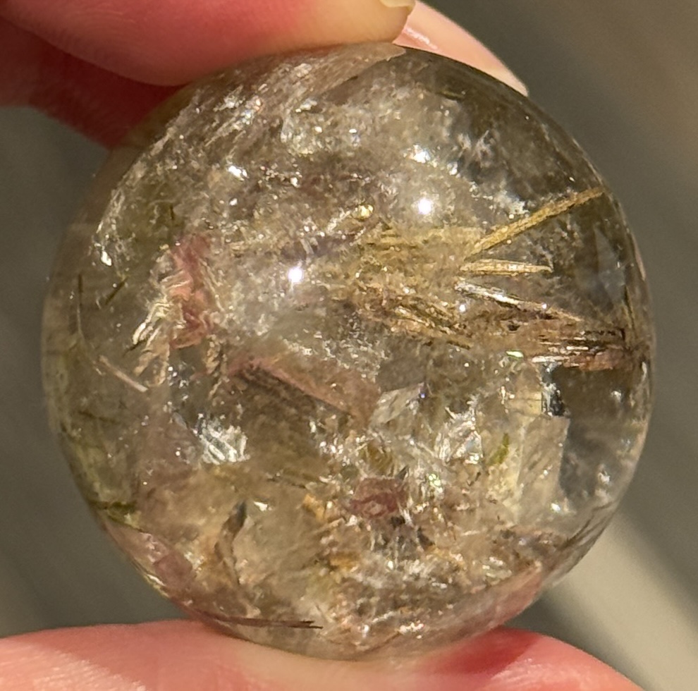 Quartz in Rutile Gardenquartz