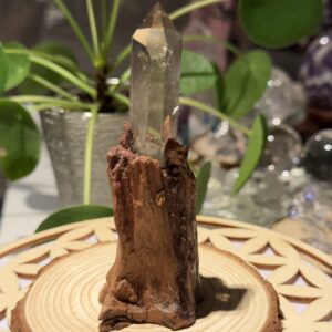 Gardenquartz på Fersken Tre base