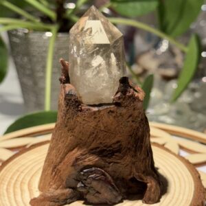 Gardenquartz på Fersken Tre base