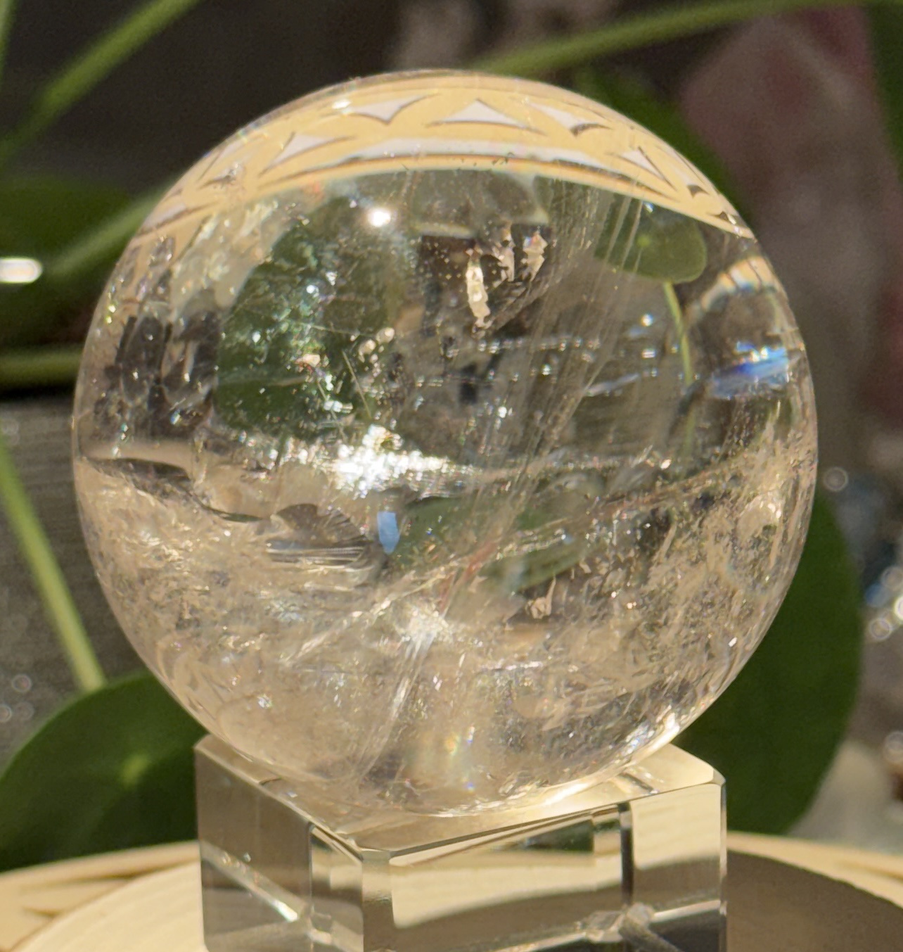 Azeztulite Quartz Kule - Bilde 2